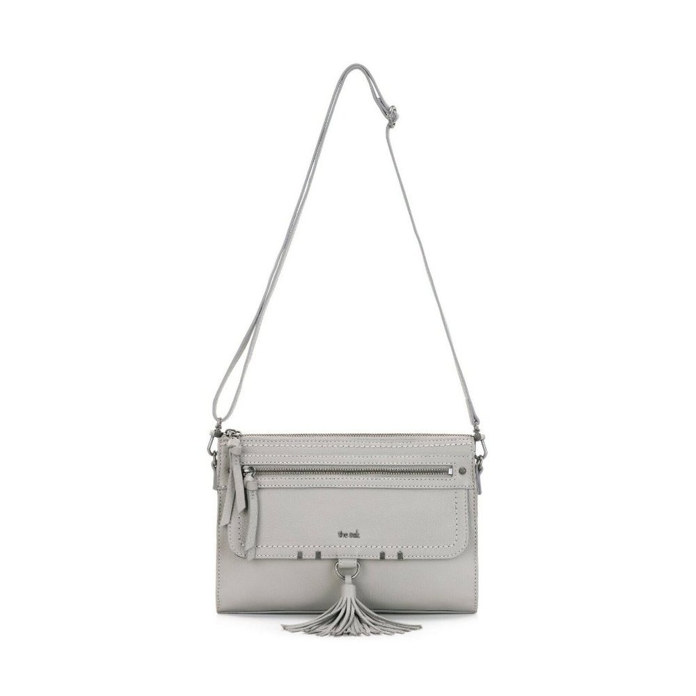 THE Sak Leucadia Leather Crossbody Dove